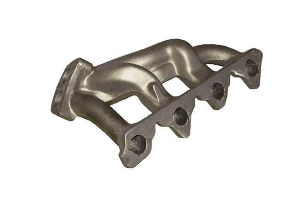 Alaşımlı çelik yatırım döküm egzoz manifoldu