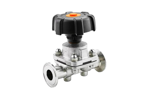 Manuell membranventil