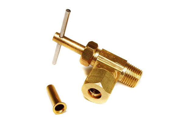 Brass Angle Needle Valve Components